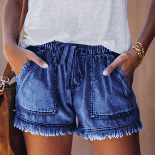 Womens Casual Shorts Summer Short with Pockets